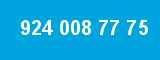 924 008 77 75 924 008 77 75